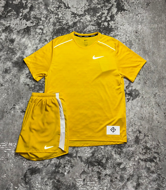 Nike Miler 1.0/Shorts Set 'Sulphur yellow'